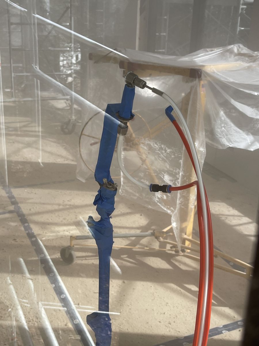 Travaux - Intérieur d'un projet de Étanchéité à l'air près de Gatineau (Outaouais) de Aeroseal Global