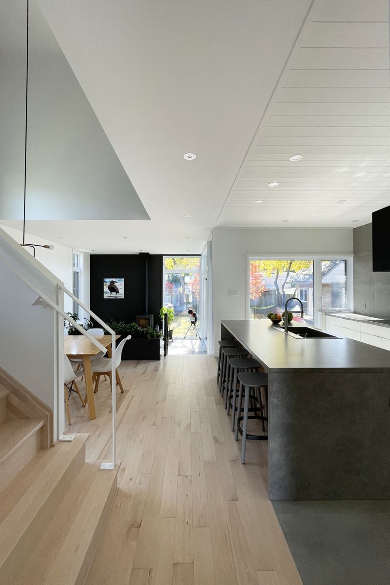 Couloir d'un projet de Maisons unifamiliales près de Ottawa de PARA-SOL