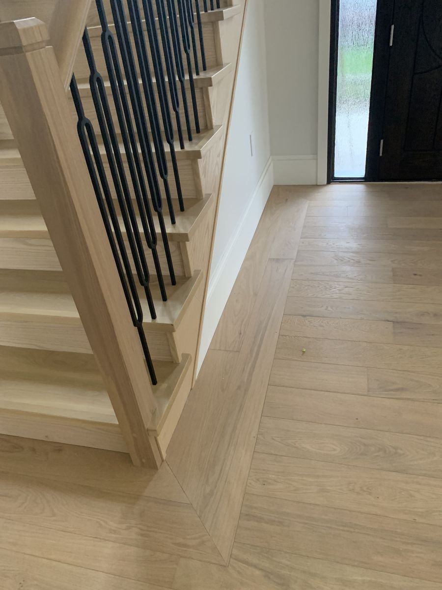 Staircase from a Flooring project near Vancouver (Greater Vancouver) by adanac Floor Covering Inc.