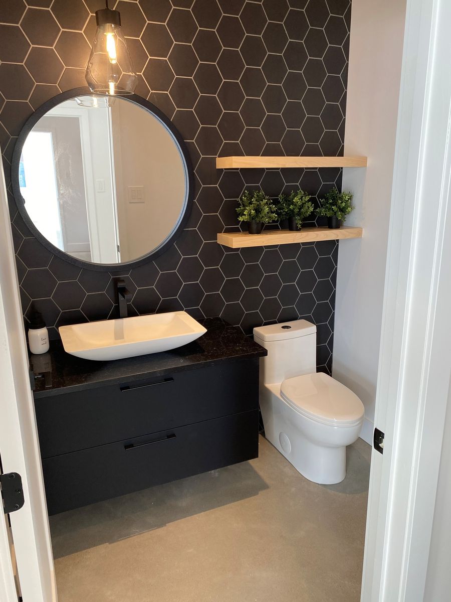 Salle d'eau d'un projet de Maisons unifamiliales près de Granby/Bromont/Cowansville (Estrie) de GAÉTAN SIROIS CONSTRUCTION INC