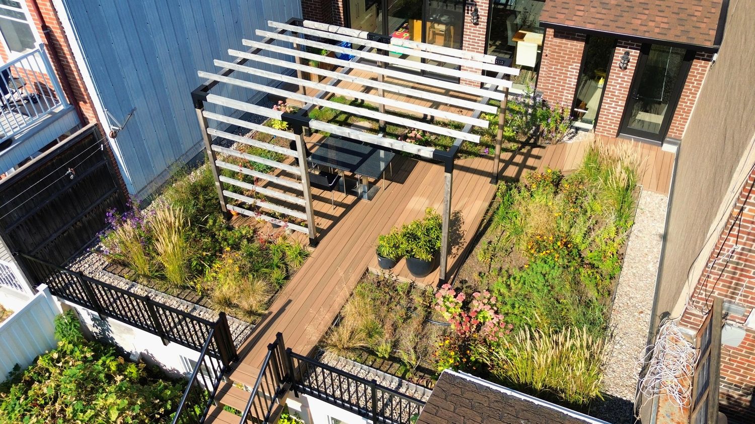 Jardin potager d'un projet de Toitures végétalisées près de Montréal/Laval/Longueuil (Grand Montréal) de La Ligne Verte : Toit vert inc.
