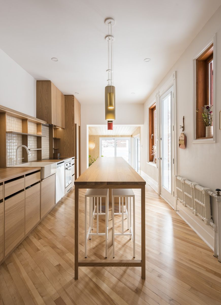 Cuisine d'un projet de Cuisines près de Montréal/Laval/Longueuil (Grand Montréal) de À Hauteur d'homme (Hh)