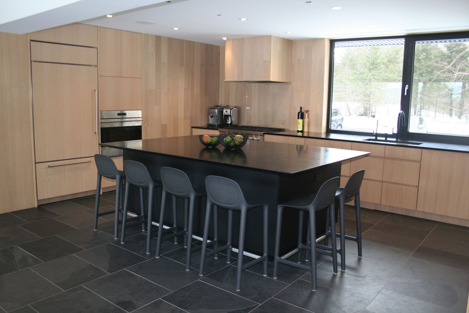 Kitchen from a Home extensions project near Sherbrooke (Estrie) by Ann