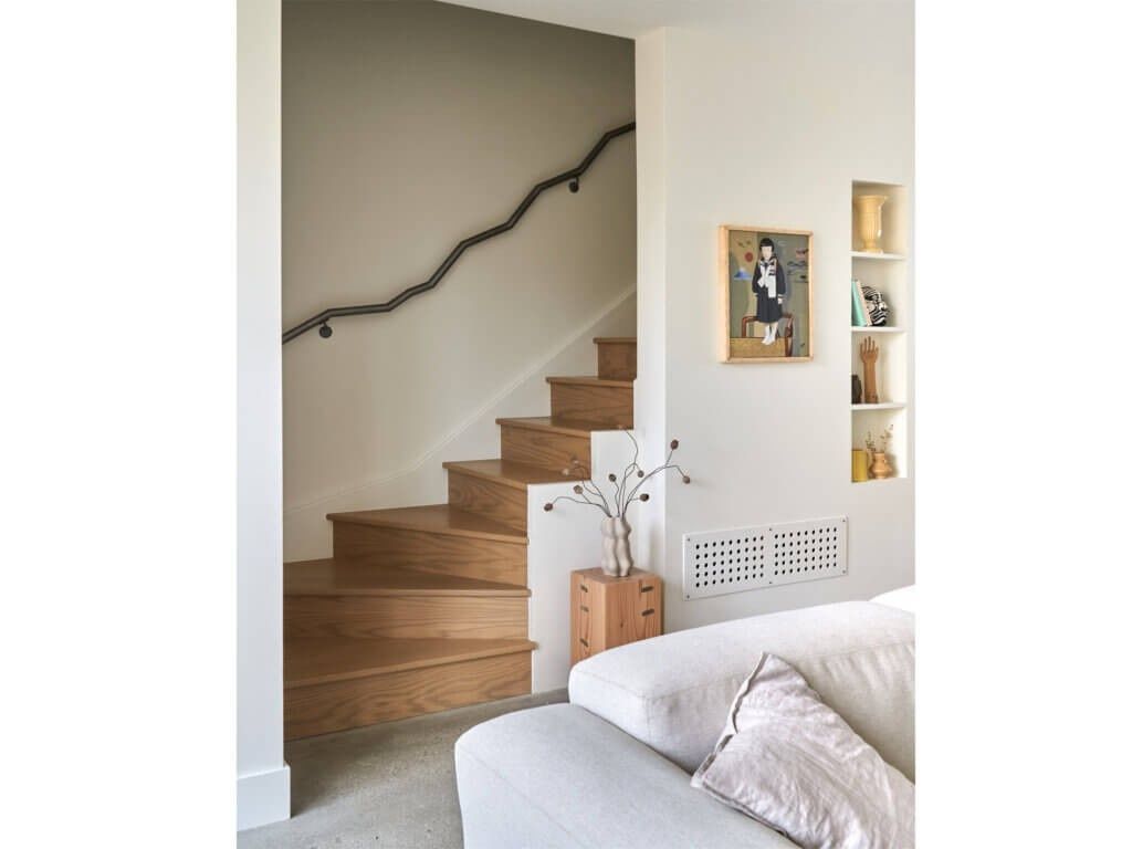 Staircase from a Accessory Dwelling Units (ADUs) project near Toronto (Greater Toronto) by Lanescape Architecture Inc.