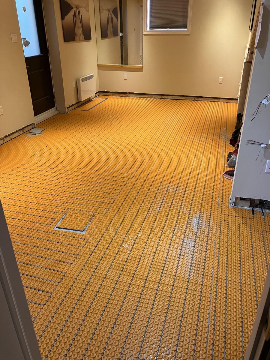 Travaux - Intérieur d'un projet de Maisons unifamiliales près de Montréal/Laval/Longueuil (Grand Montréal) de Les Entreprises EO Inc.
