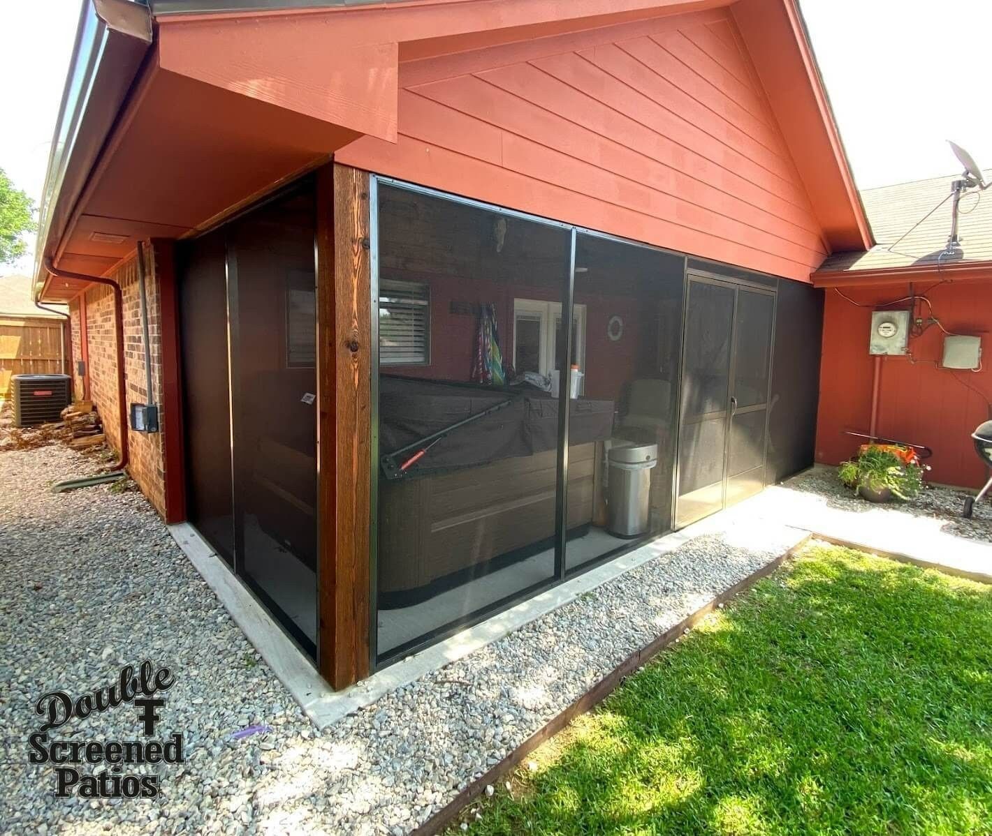  d'un projet de Cloison extérieure (claustras) près de Dallas - Fort Worth de Double T Screened Patios