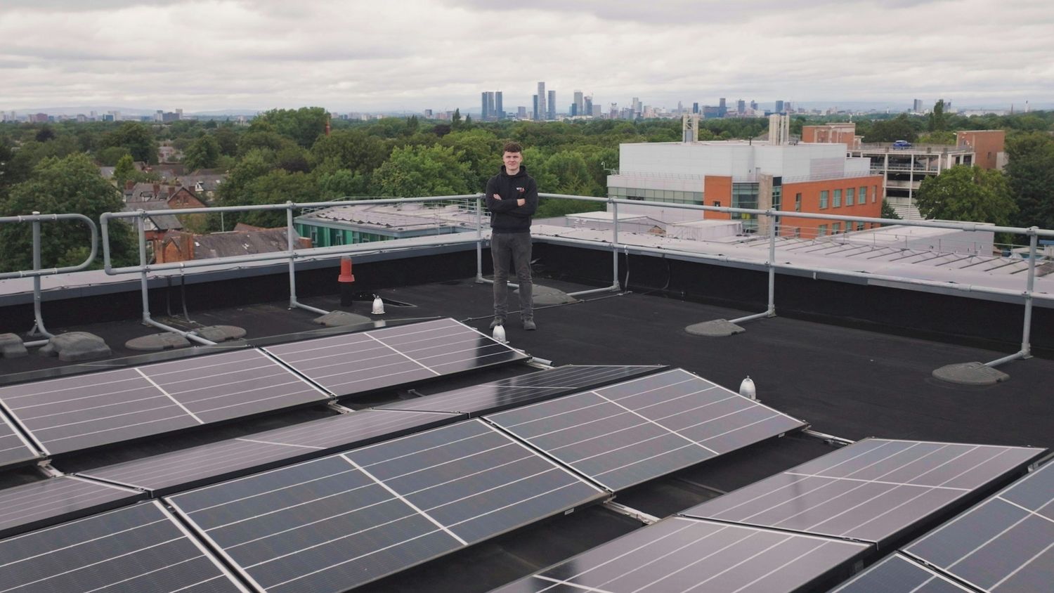  d'un projet de Panneaux solaires photovoltaïques près de Sherbrooke (Estrie) de ELEKTRIX Entrepreneur Électricien inc.