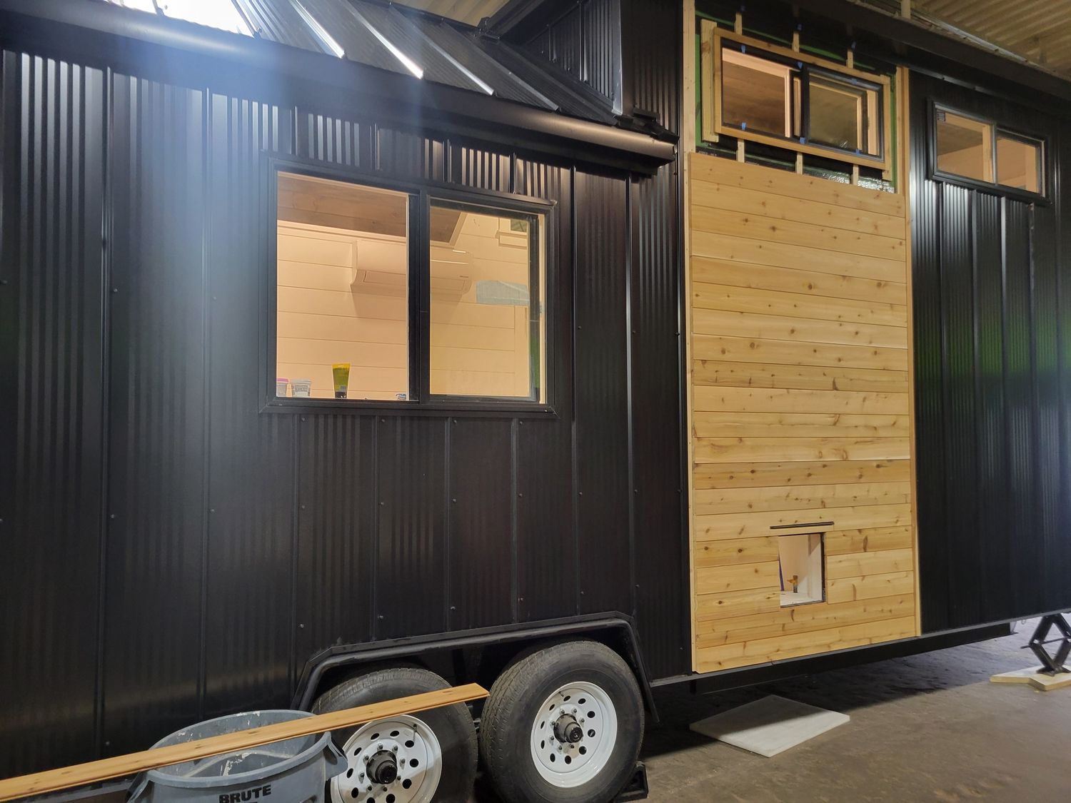 Exterior Finishes from a Tiny Houses project near Columbus by Rulaco Remodeling and Tiny Homes