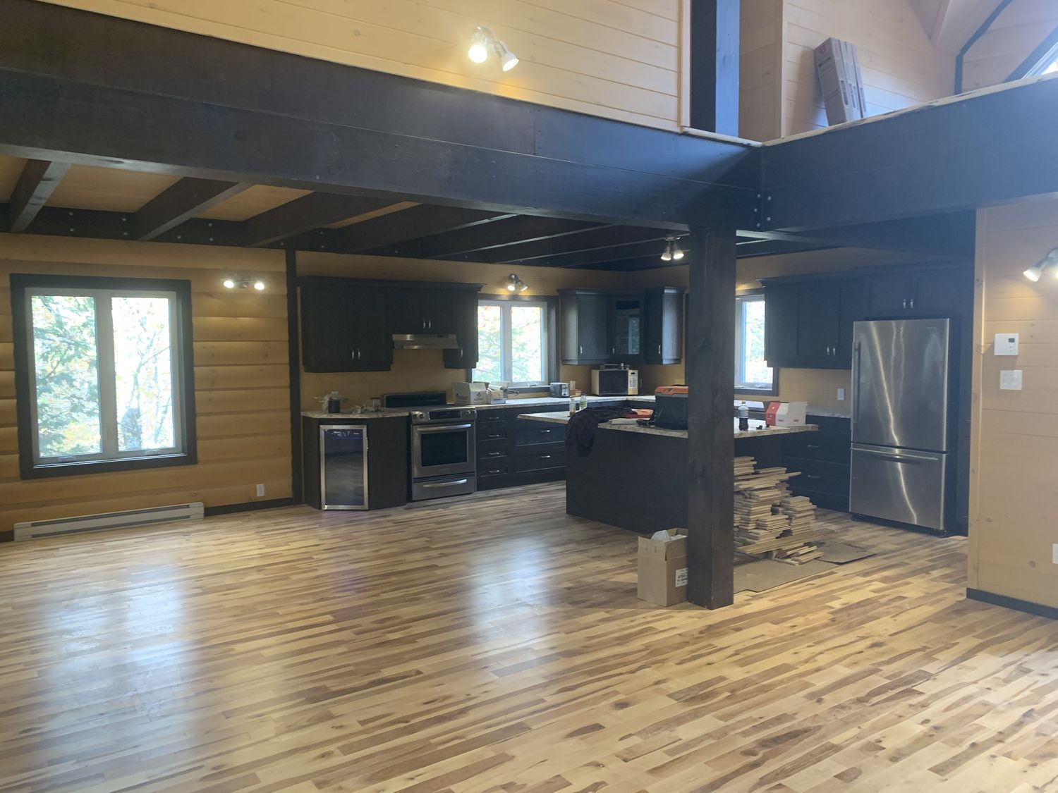 Travaux - Intérieur d'un projet de Condos et logements près de Montréal/Laval/Longueuil (Grand Montréal) de construction F Gagné et fils inc