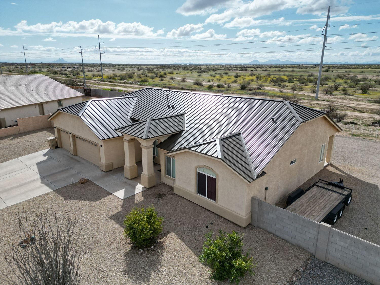 Rendu 3D d'un projet de Toitures près de Phoenix de Reimagine Roofing