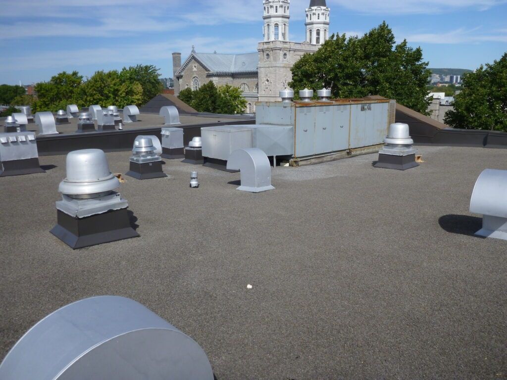 Rooftop Terrace from a Energy modelings project near Montreal (Greater Montreal) by ALTE Coop