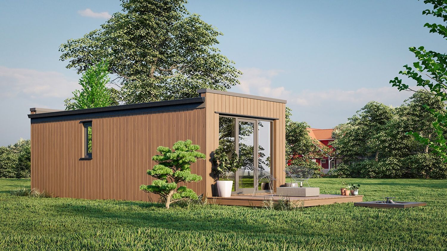 3D Rendering from a Accessory Dwelling Units (ADUs) project near Phoenix by Eldorado Global Service