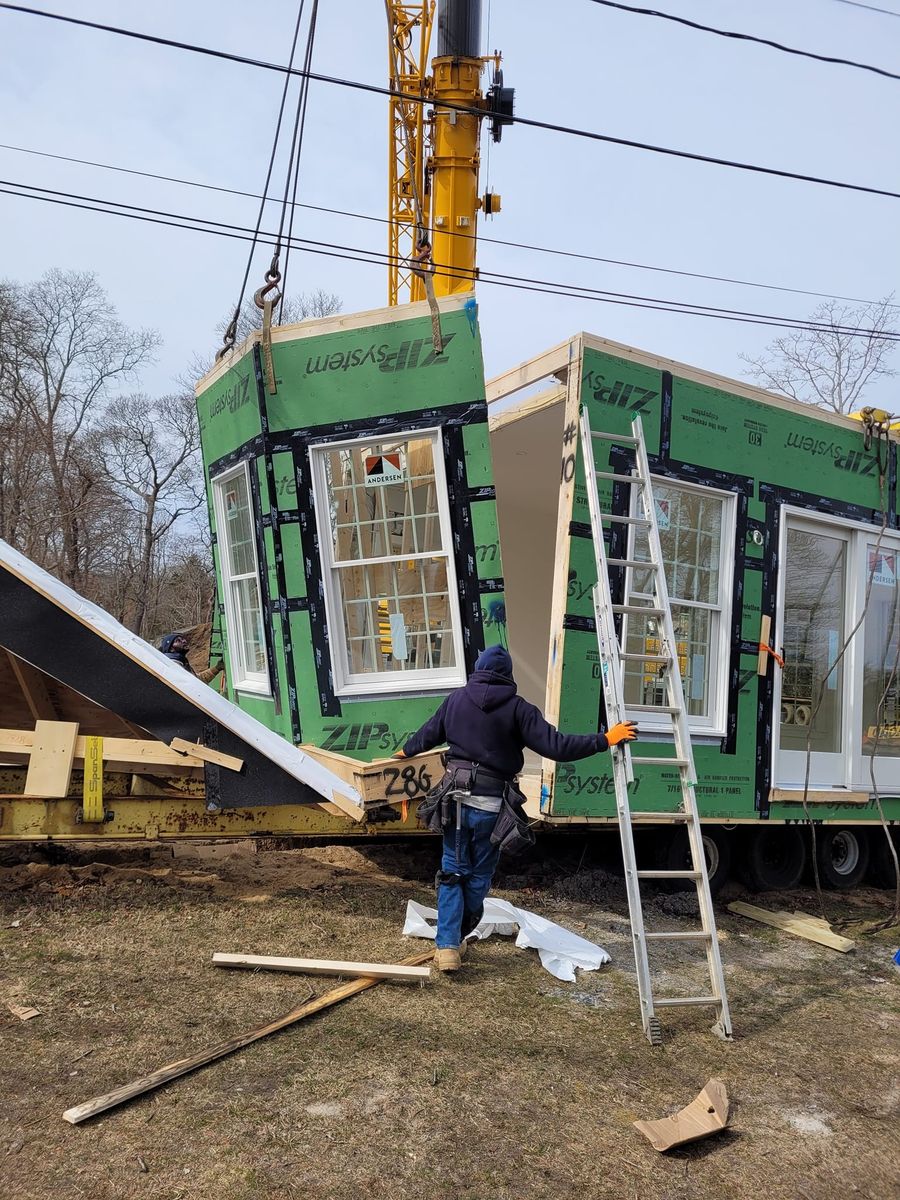 Construcción de muros de un proyecto de tipo Casas Prefabricadas y modulares cerca de Malone por Cedar Knolls