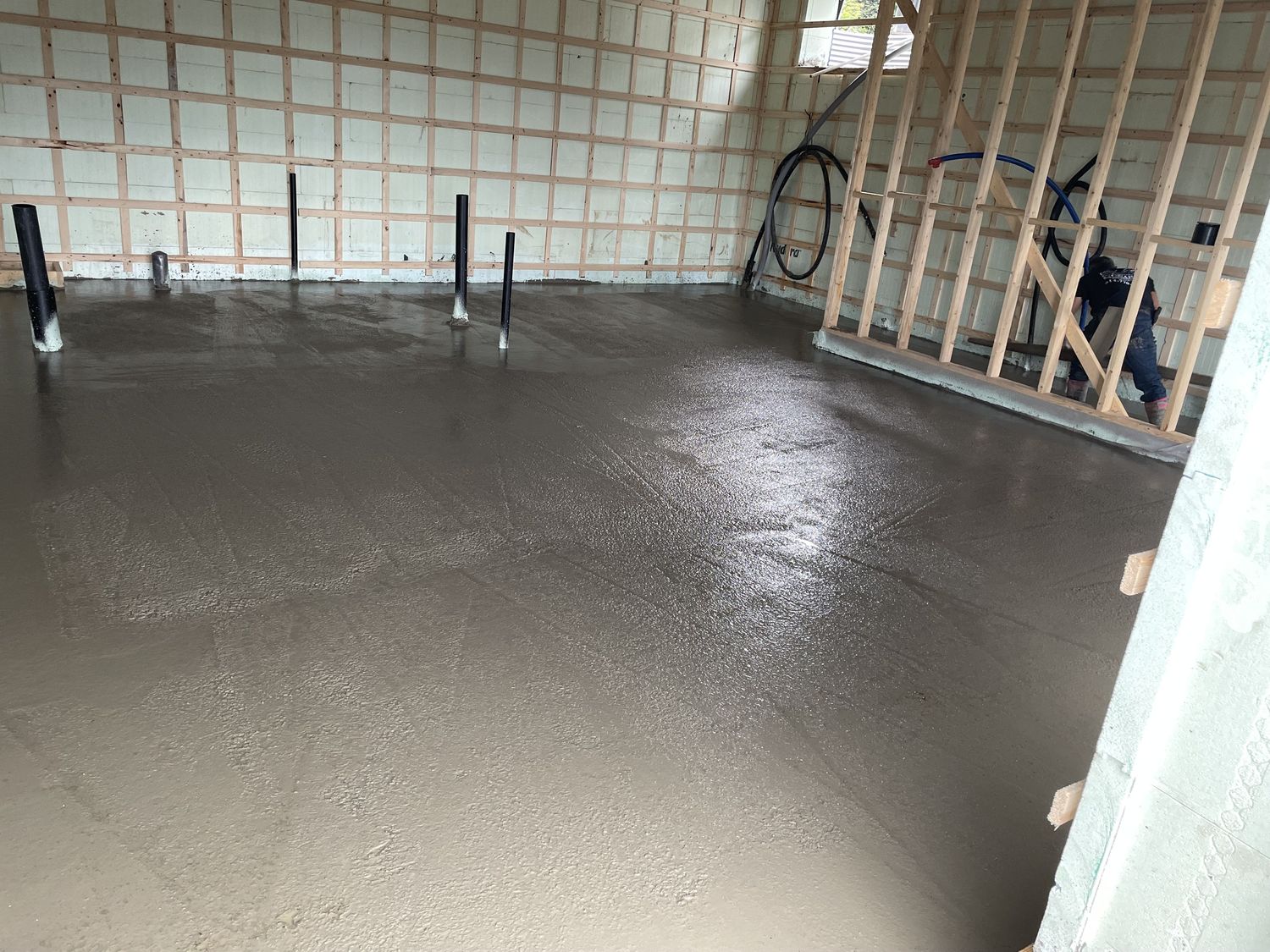 Construcción de interiores de casas de un proyecto de tipo Viviendas unifamiliares cerca de Joliette (Lanaudière) por Les Constructions du Patrimoine J.S. INC.