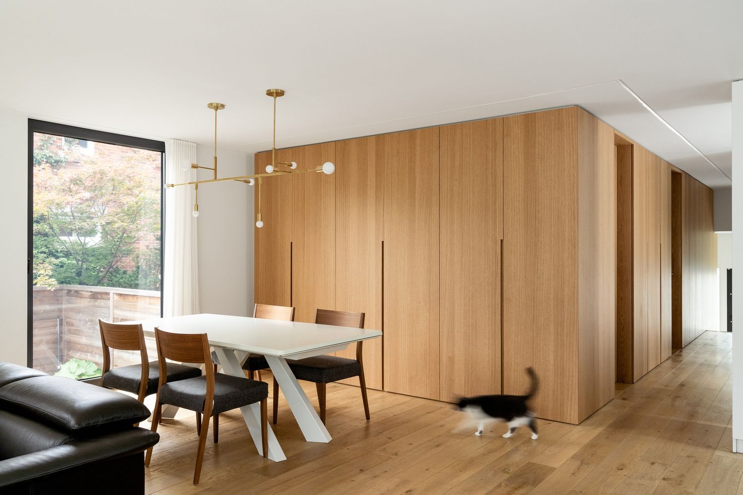 Dining Room from a Condos, apartments project near Montreal (Greater Montreal) by Paul Bernier Architecte