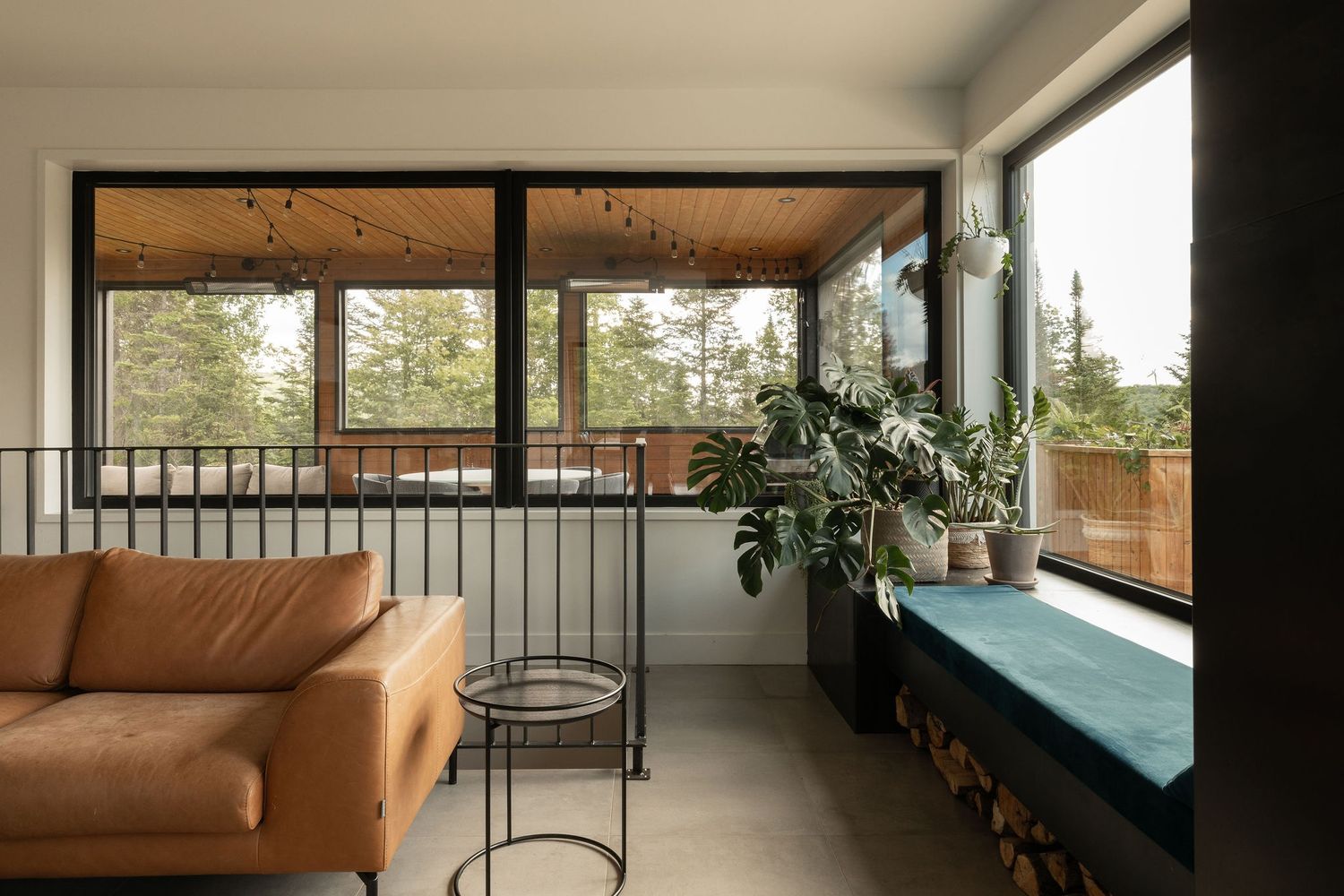 Salon d'un projet de Maisons unifamiliales près de Saint-Jérôme/Blainville (Laurentides) de Toundra construction