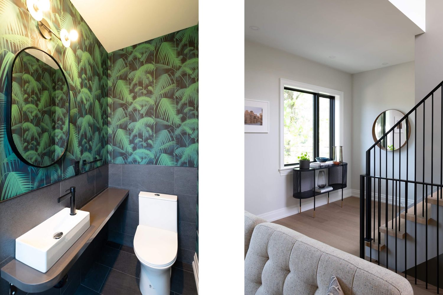 Powder Room from a Accessory Dwelling Units (ADUs) project near Toronto (Greater Toronto) by Lanescape Architecture Inc.