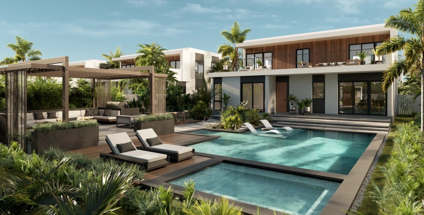 3D Rendering from a Prefab and Modular Houses project near Daytona Beach - Palm Coast by Mighty Buildings, Inc.