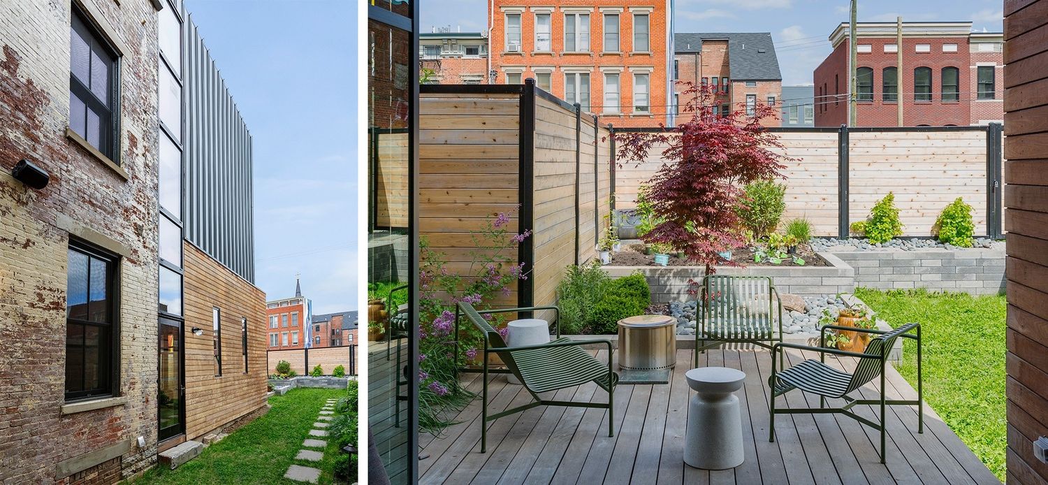 Terrasse et balcon d'un projet de Maisons unifamiliales près de Cincinnati de Sol Design Consulting Inc.