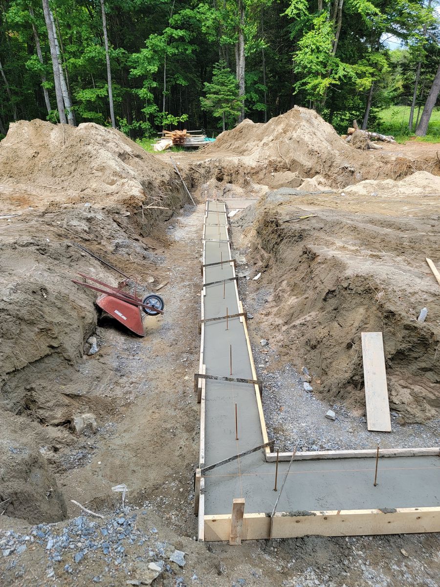 Foundations & Crawlspaces from a Single family homes project near Gatineau (Outaouais) by Génération Béton Inc