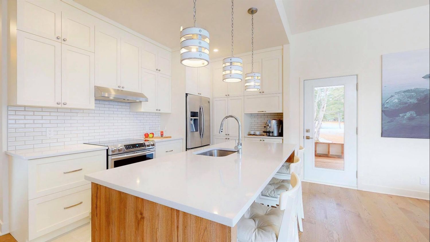 Cocina de un proyecto de tipo Desarrollos inmobiliarios cerca de Saint-Jérôme (Laurentides) por Tessar constructions