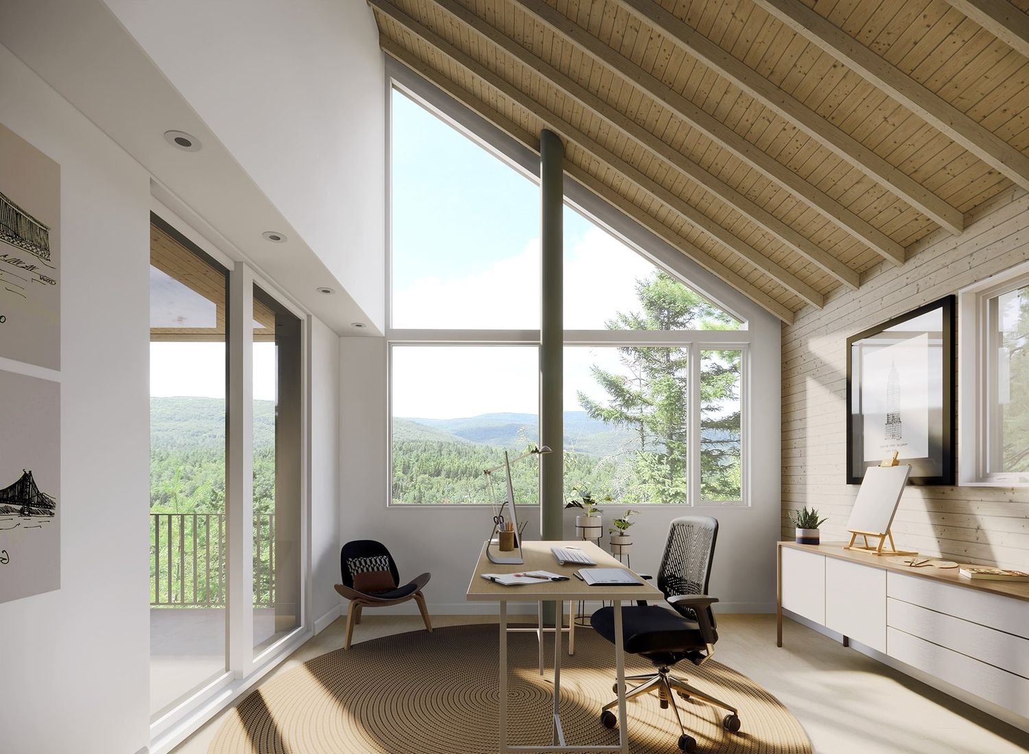 Rendu 3D d'un projet de Développements immobiliers près de Joliette (Lanaudière) de Belvedair