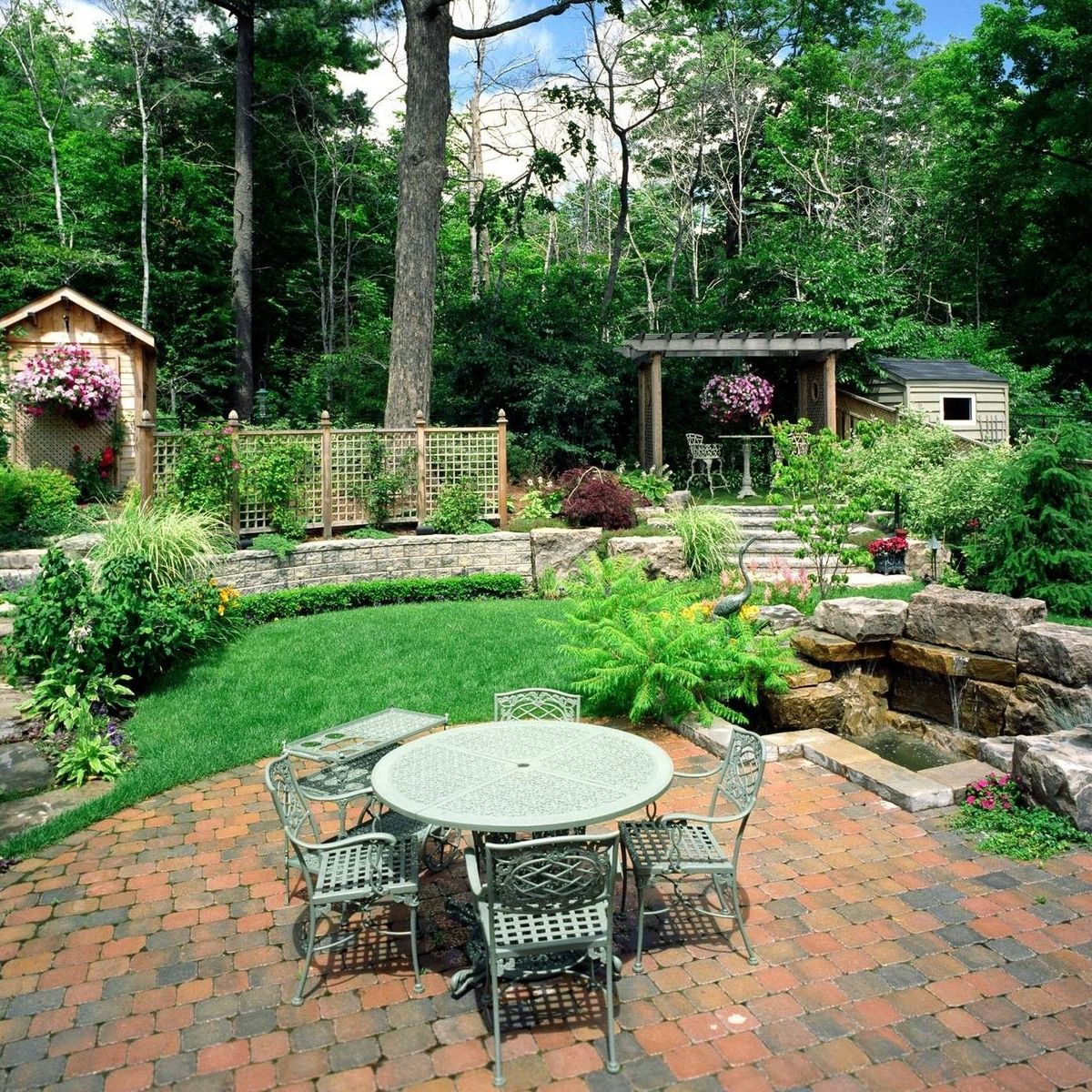 Patio & Pergola from a Landscaping project near Seattle - Tacoma - Olympia by Aden Landscaping