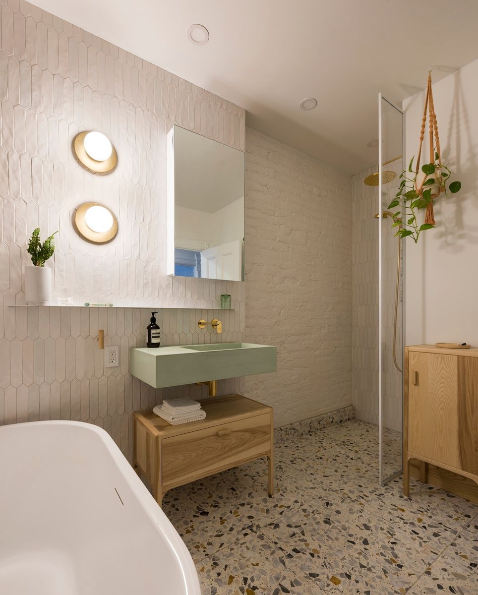 Baño completo de un proyecto de tipo Baños cerca de Drummondville (Centre-du-Québec) por 4x8 inc.