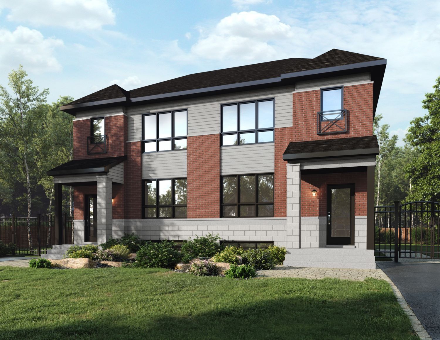 3D Rendering from a Real Estate Developments project near Saint-Jerome (Laurentides) by TRÉMÄ