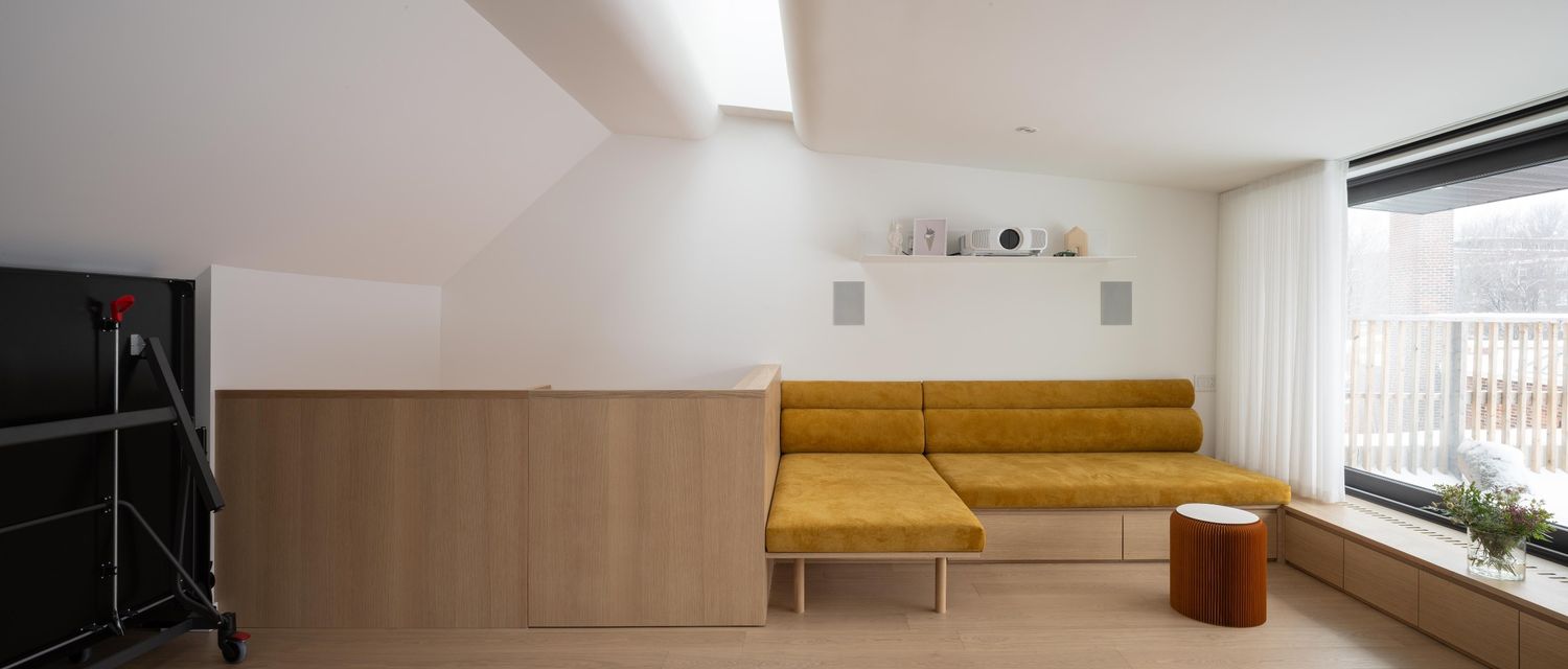  d'un projet de Maisons unifamiliales près de Montréal/Laval/Longueuil (Grand Montréal) de Atelier Schleiss Architectes
