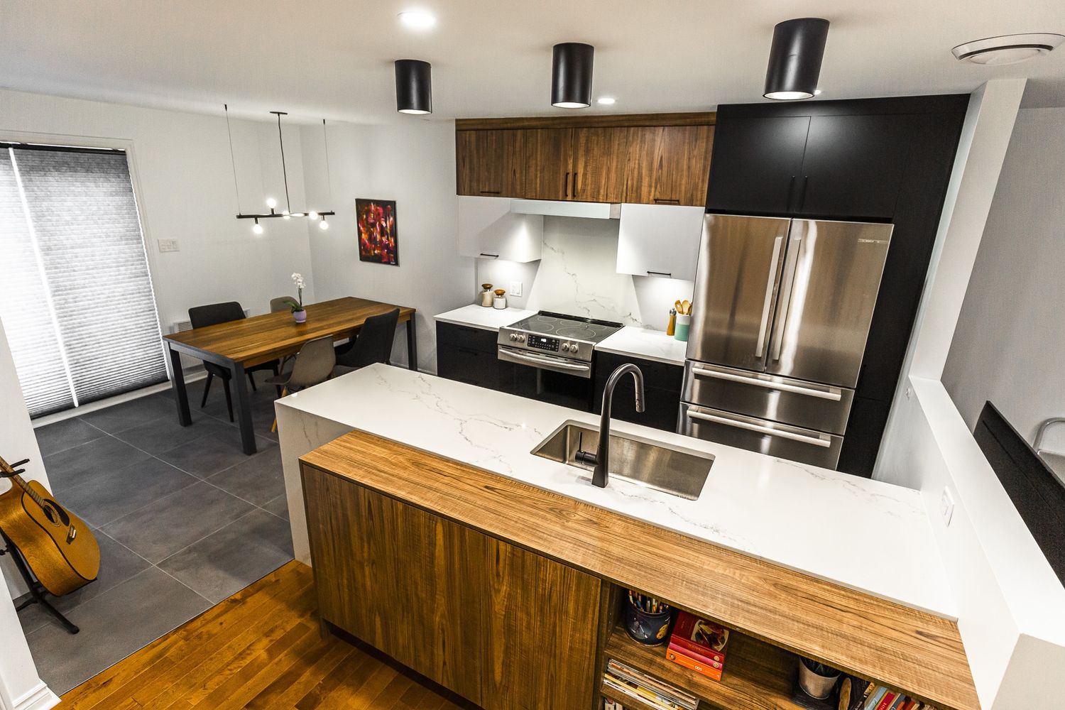 Kitchen from a Single family homes project near Montreal (Greater Montreal) by Mara Design