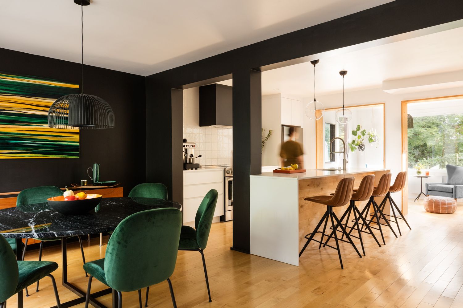 Dining Room from a Single family homes project near Montreal (Greater Montreal) by ESPÉ