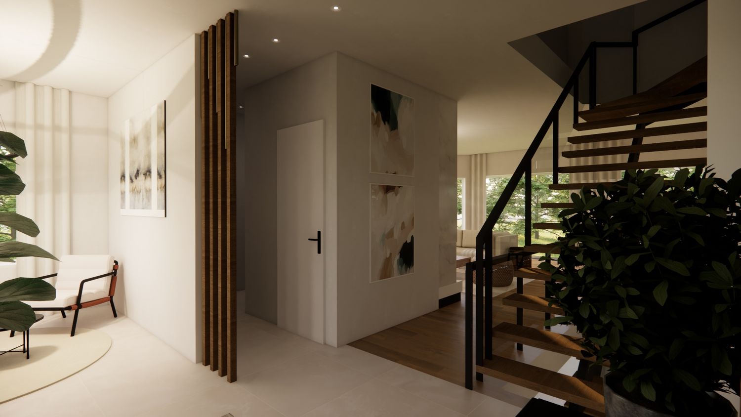 3D Rendering from a Single family homes project near Montreal (Greater Montreal) by E.L. Concept - Architecture et Design