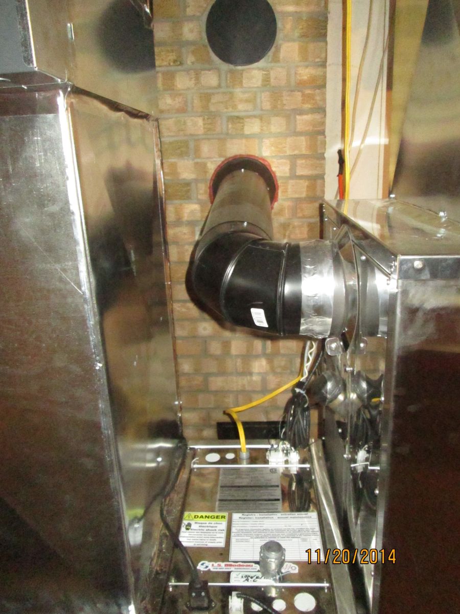 Mécanique du bâtiment d'un projet de Fournaises près de Trois-Rivières/Shawinigan (Mauricie) de Guillemette Energies