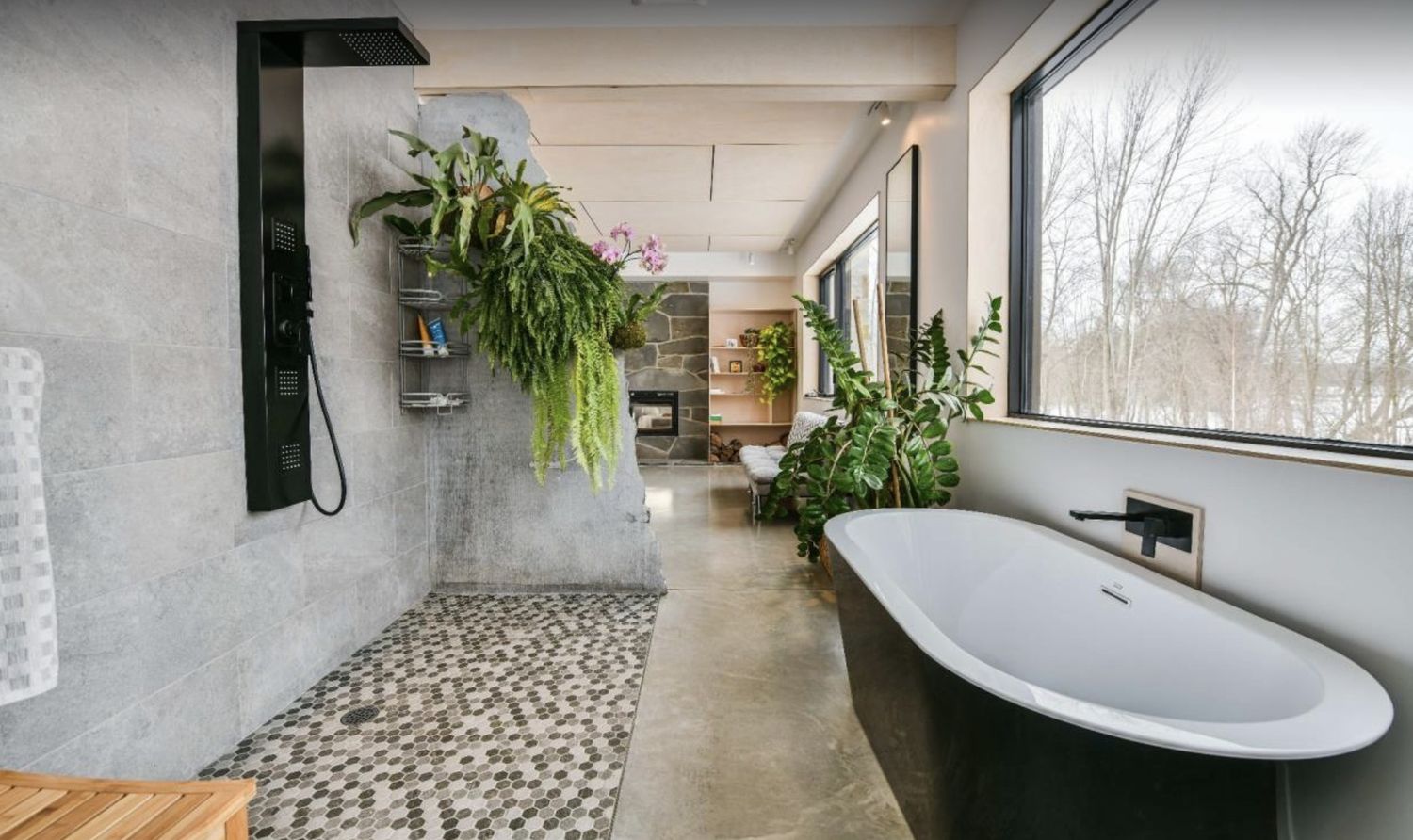Baño completo de un proyecto de tipo Viviendas unifamiliares cerca de Sherbrooke (Estrie) por Construction Latulippe