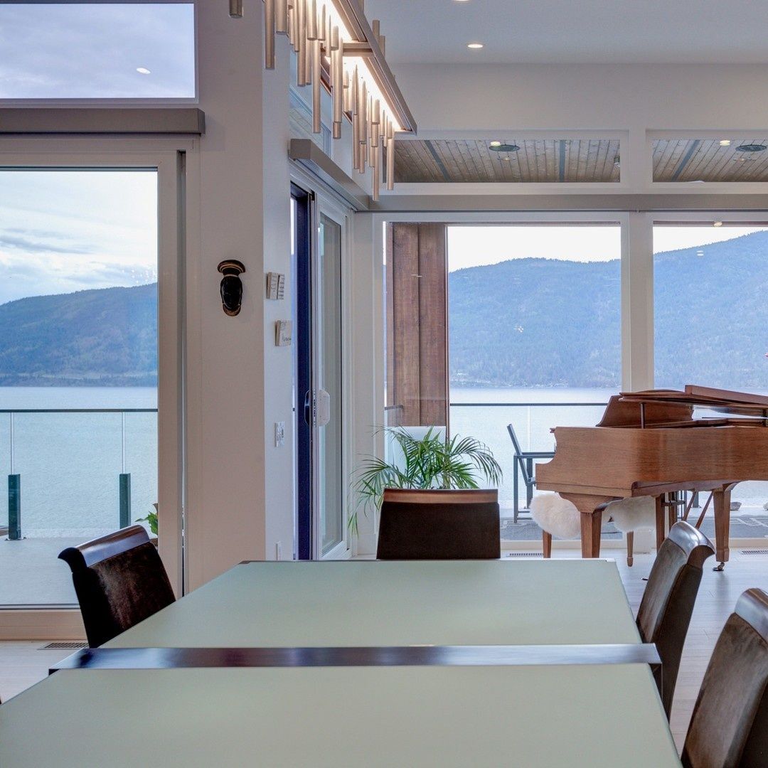 Dining Room from a Condos, apartments project near Kelowna - Okanagan by Justin O’Connor Group