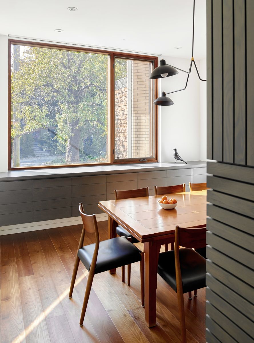 Dining Room from a Single family homes project near Toronto (Greater Toronto) by Dubbeldam Architecture + Design