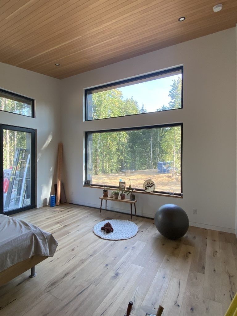 Dormitorio de un proyecto de tipo Viviendas unifamiliares cerca de Nanaimo por Bernhardt Contracting Ltd