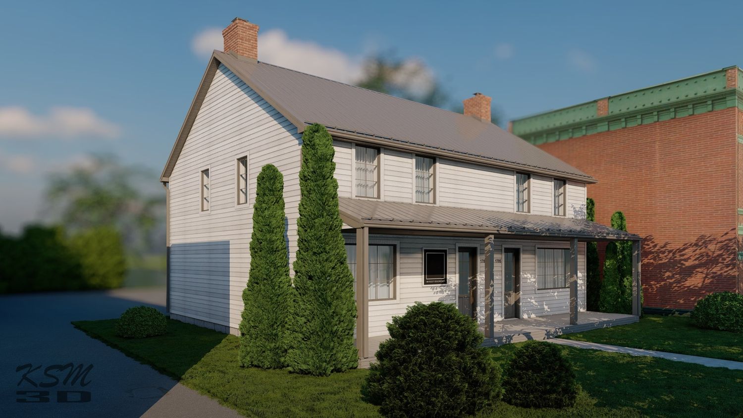 3D Rendering from a 3D modelings and renderings project near Montreal (Greater Montreal) by KSM3D