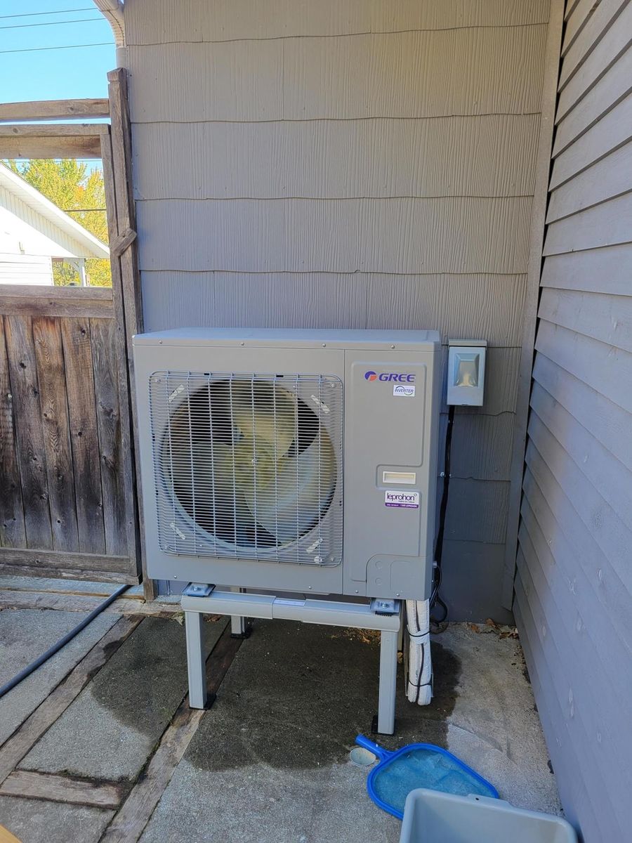 Instalaciones mecánicas de un proyecto de tipo Bombas de calor cerca de Sherbrooke (Estrie) por Leprohon