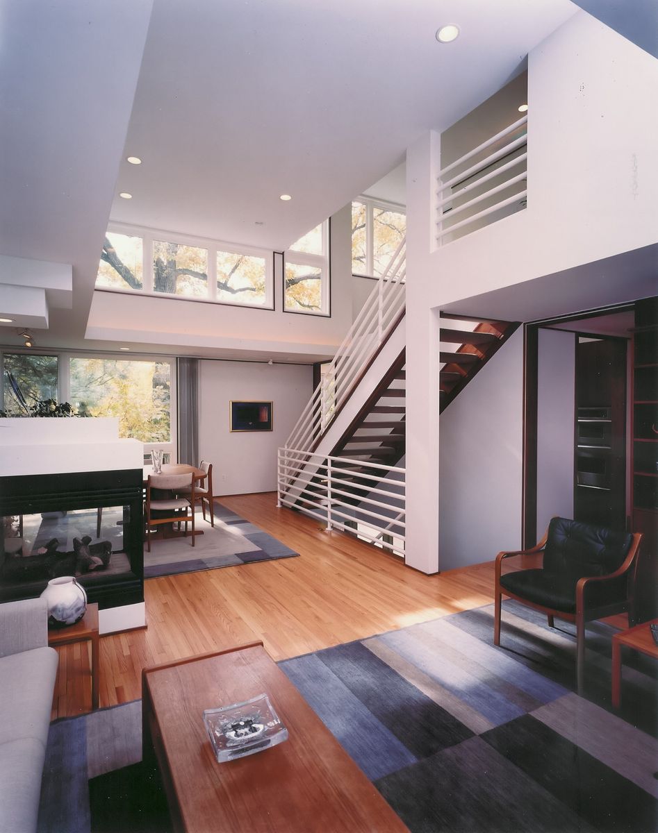 Dining Room from a Second Floor Additions project near Minneapolis - St. Paul by Habitat Architecture, Inc.