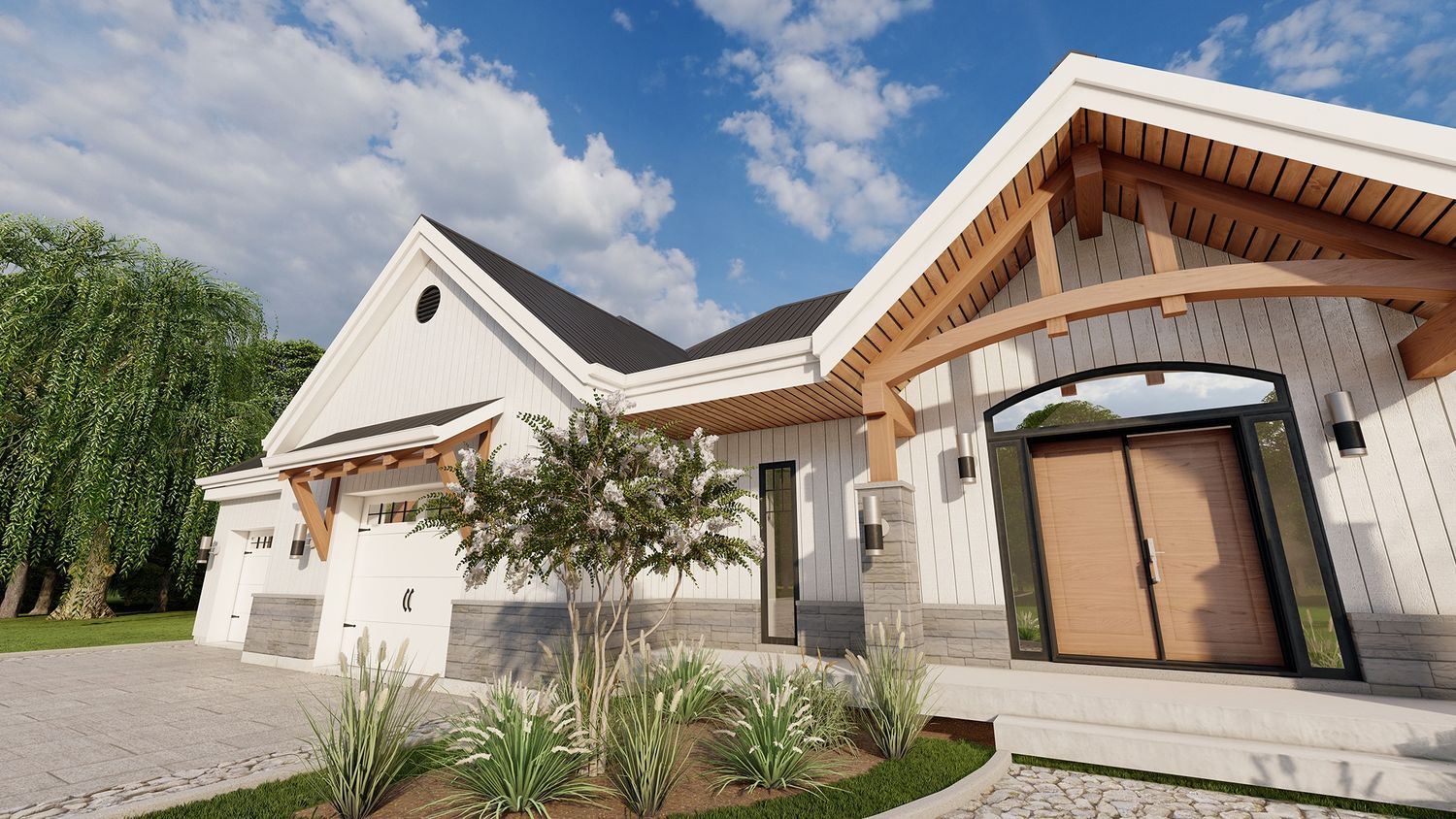 Rendu 3D d'un projet de Modélisations et rendus 3D près de Montréal/Laval/Longueuil (Grand Montréal) de TEKpur Architecture