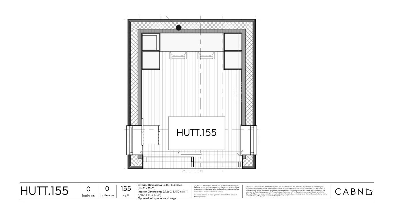 Plan de niveau d'un projet de Unités d'habitation accessoires (UHA) près de San Francisco Bay de CABN