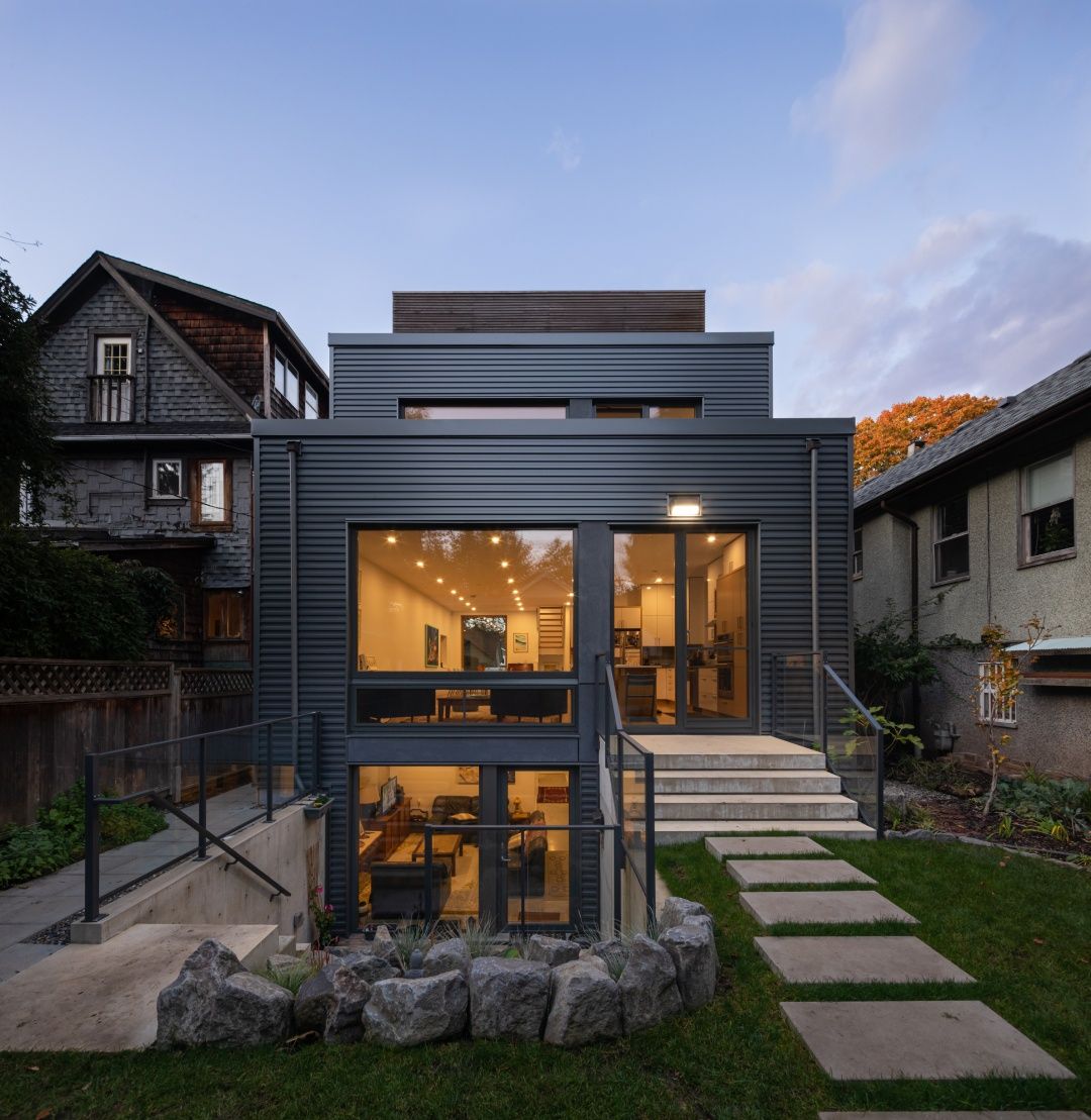 House Exterior from a Regional & Rural Planning project near Vancouver (Greater Vancouver) by Allester Engineering Ltd.