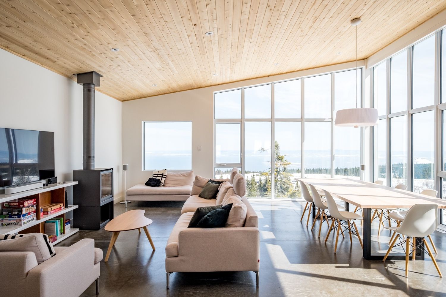  from a Single family homes project near Quebec City - Levis by Boon Architecture