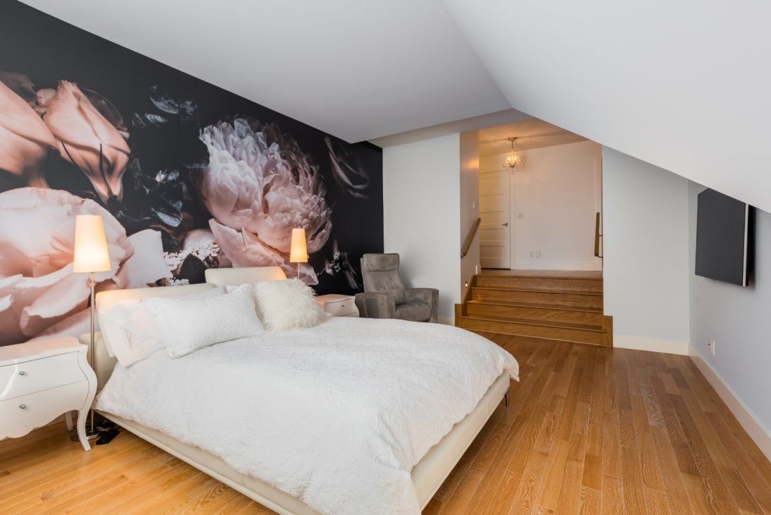Dormitorio de un proyecto de tipo Viviendas unifamiliares cerca de Montreal (Gran Montreal) por D.SAINT design
