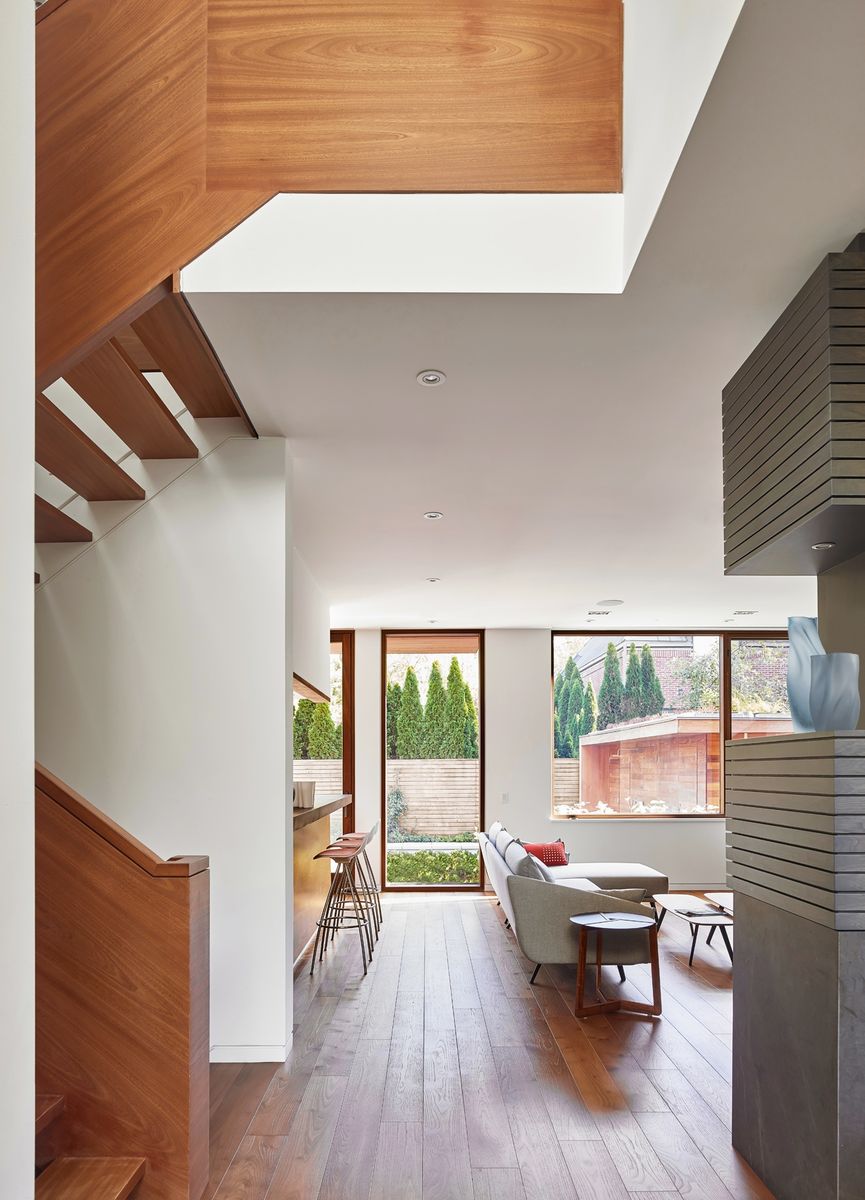 Hall from a Single family homes project near Toronto (Greater Toronto) by Dubbeldam Architecture + Design