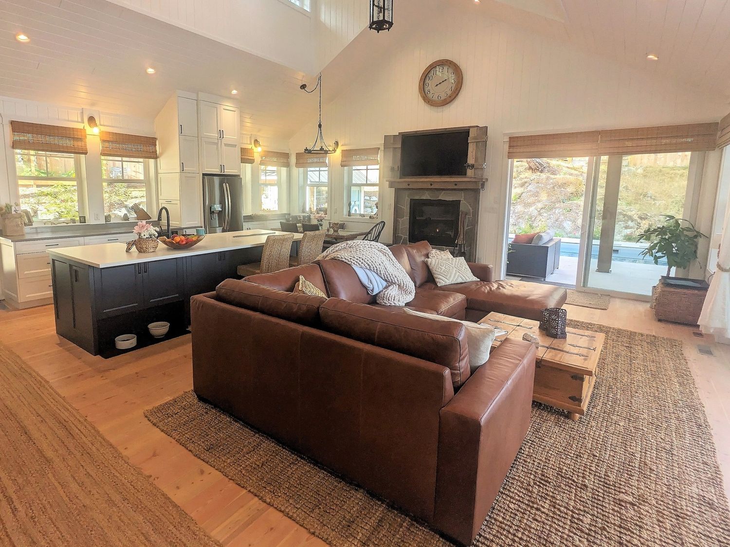 Living Room from a Single family homes project near Nanaimo by Pacific Homes