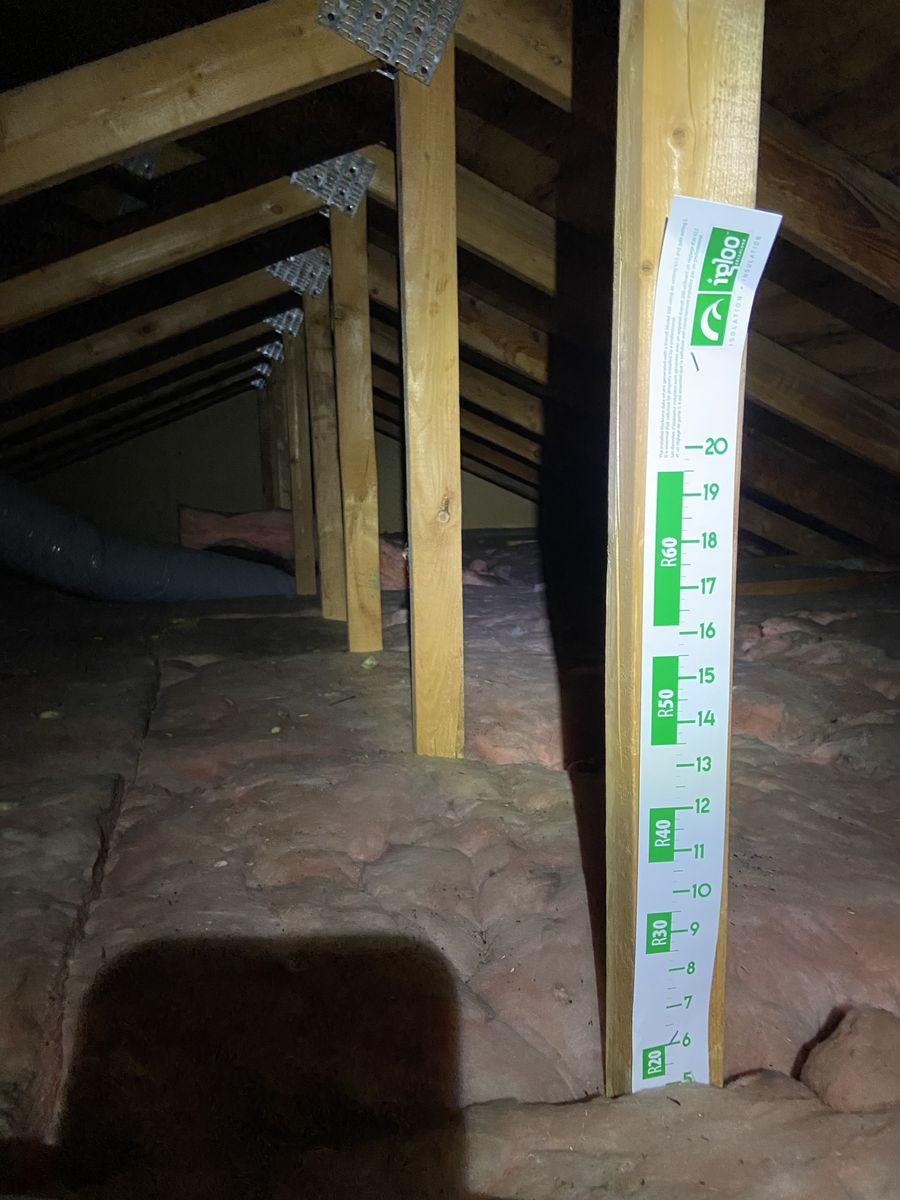 Before Starting Renovations from a Blown cellulose project near Montreal (Greater Montreal) by QAG Isolation Inc.