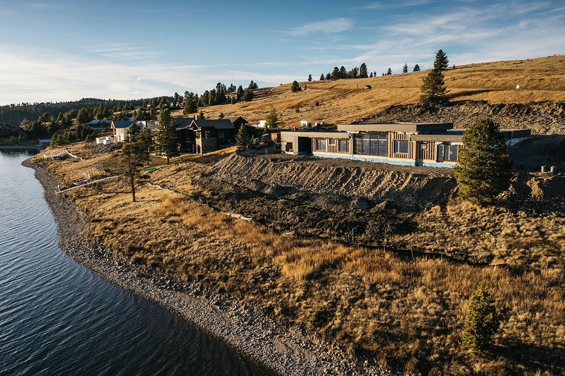  d'un projet de Maisons unifamiliales près de Missoula de Mafic Design Build